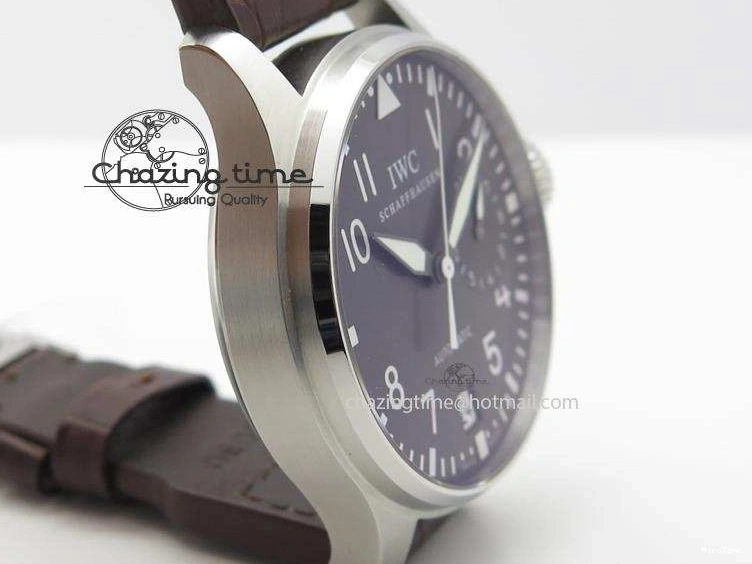 MIROTIME 0206 TechFriendly Big Pilot IW5009 Grey Dial ZF Edition Grey Dial On Brown Leather Strap A51111 (Fantasy Dial Color) 7326